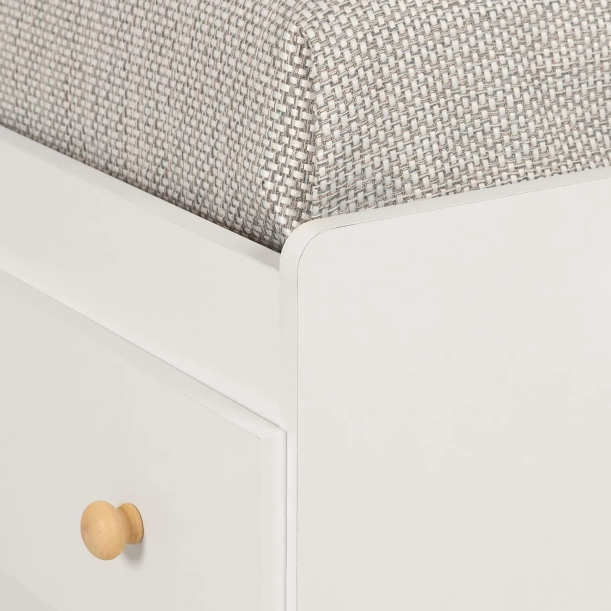 South Shore Twin, Full & Queen Beds>Summertime Twin Mates Bed with 3 Drawers - Pure White