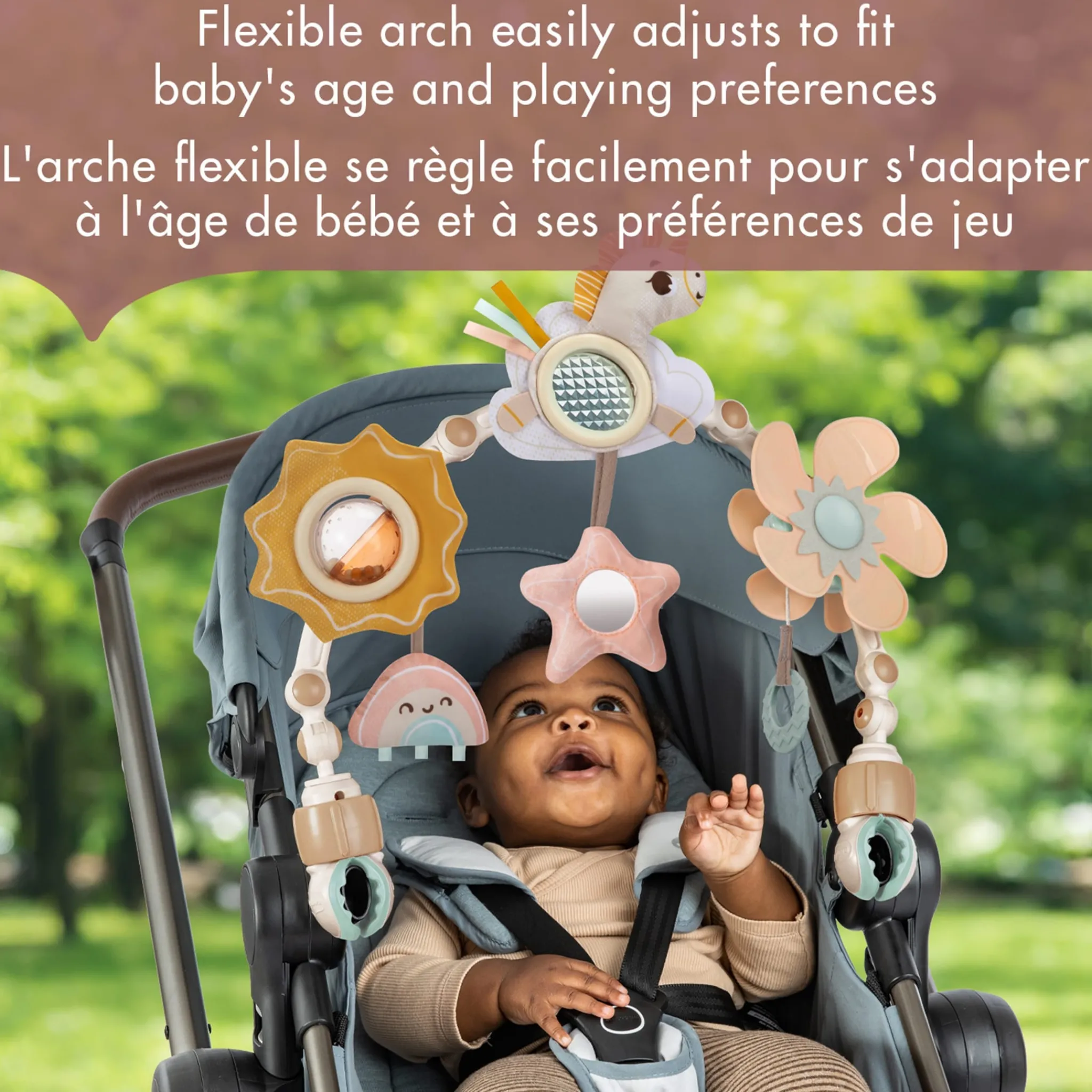 Tiny Love Sunny Stroll Unicorn Stroller Arch