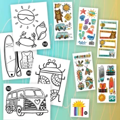 Kids Pico Tatouages Temporary Tattoos|Diy & Activities>Sunny Surprise kit
