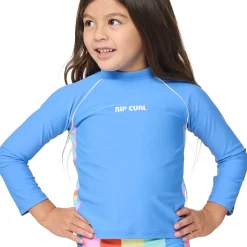 Kids Rip Curl Swimsuits>Sunshine Revival Uv Rashguard 1-8y