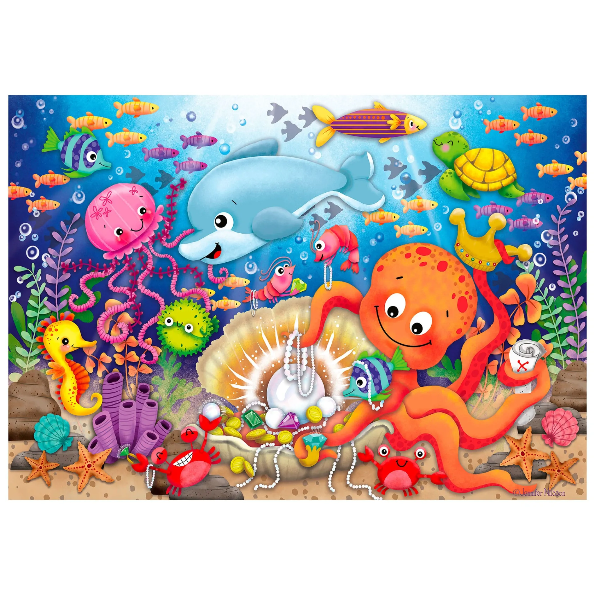 Kids Ravensburger Super Sized Floor Puzzle - Sea