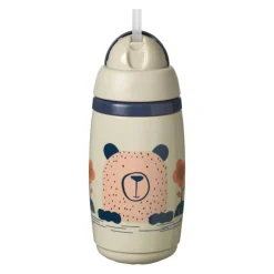 Kids Tommee Tippee Superstar Insulated Straw Cup 9oz - Bear