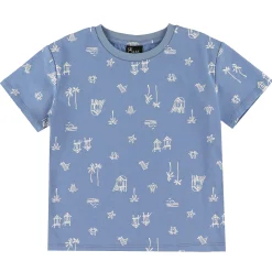 Kids/BOY Chat Botte Tops>Surf Beach T-shirt 2-8