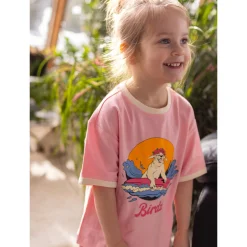 Kids Birdz Surf Dog T-shirt 2-10