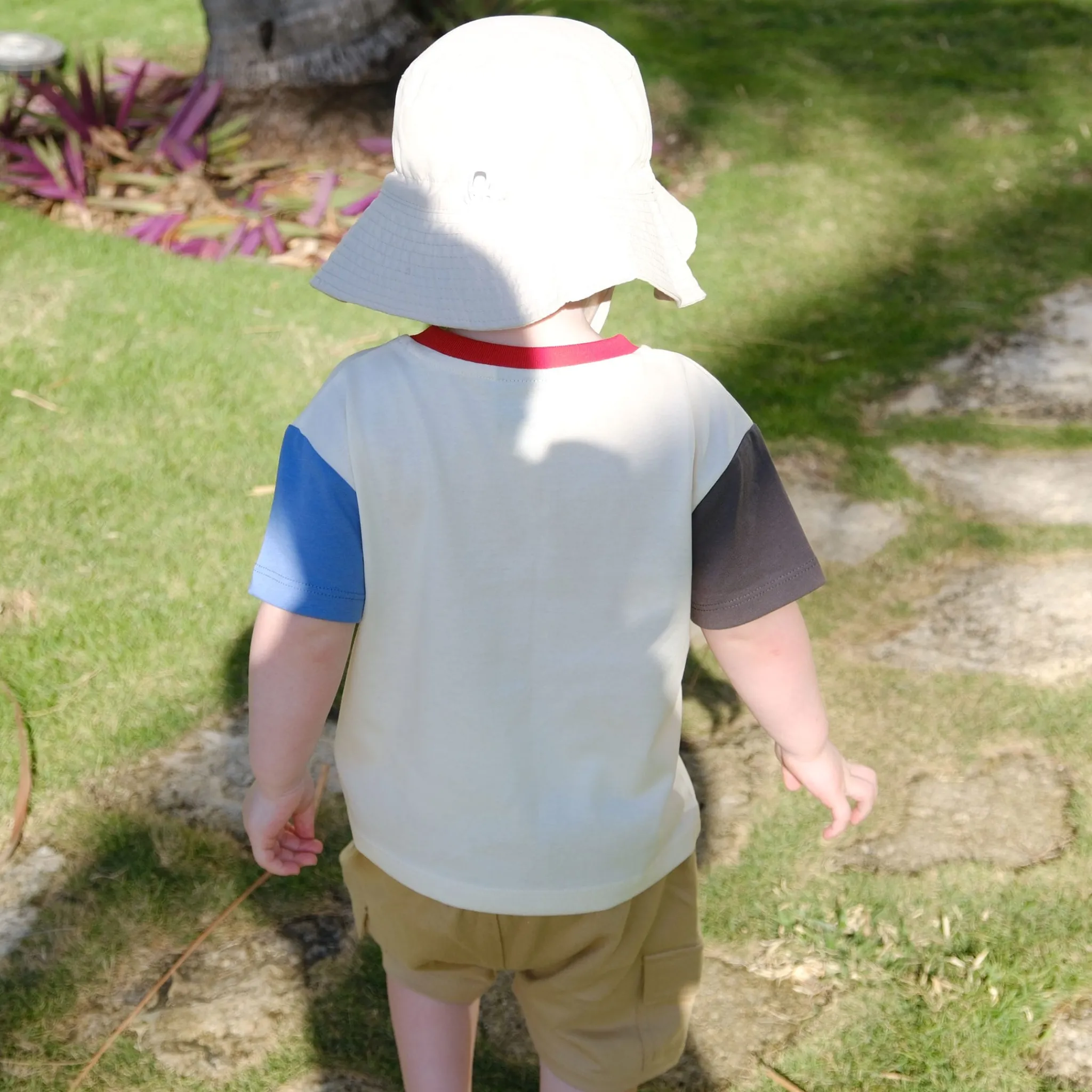 Kids/BOY Chat Botte Tops>Surf Dog T-shirt 2-10