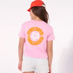 Kids Rip Curl Surf Puff Crop T-shirt 8-14y