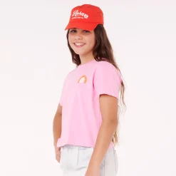 Kids Rip Curl Surf Puff Crop T-shirt 8-14y