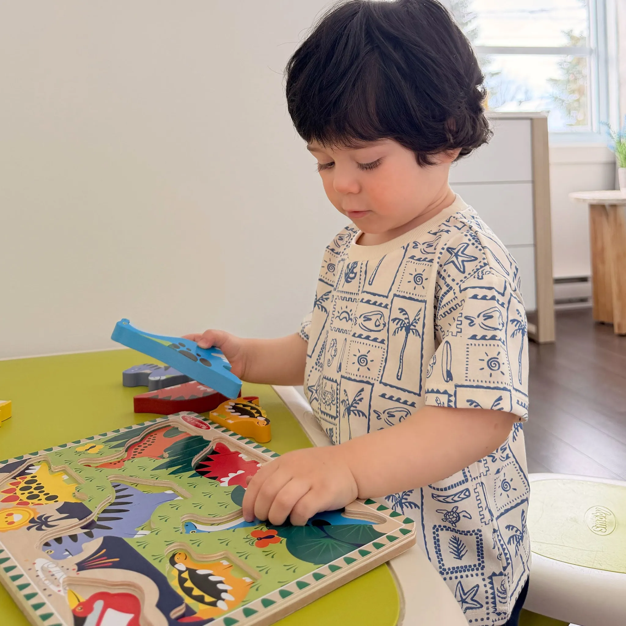 Kids/BOY Chat Botte Tops>Surf Stamps T-shirt 2-8y