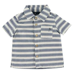 BOY Chat Botte Surf Striped Shirt 3-24m