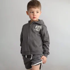 Kids/BOY Chat Botte Fleeces And Sweatshirts|Tops>Surf Zip Hoodie 2-10y