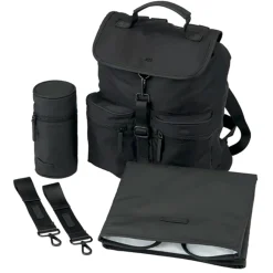 Bababing Sustainable Backpack Diaper Bag - Black