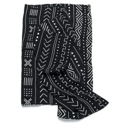 Kids Loulou Lollipop Swaddle Blanket - Black