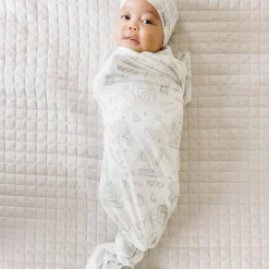 Kids Copper Pearl Blankets|Blankets>Swaddle Blanket - Gage