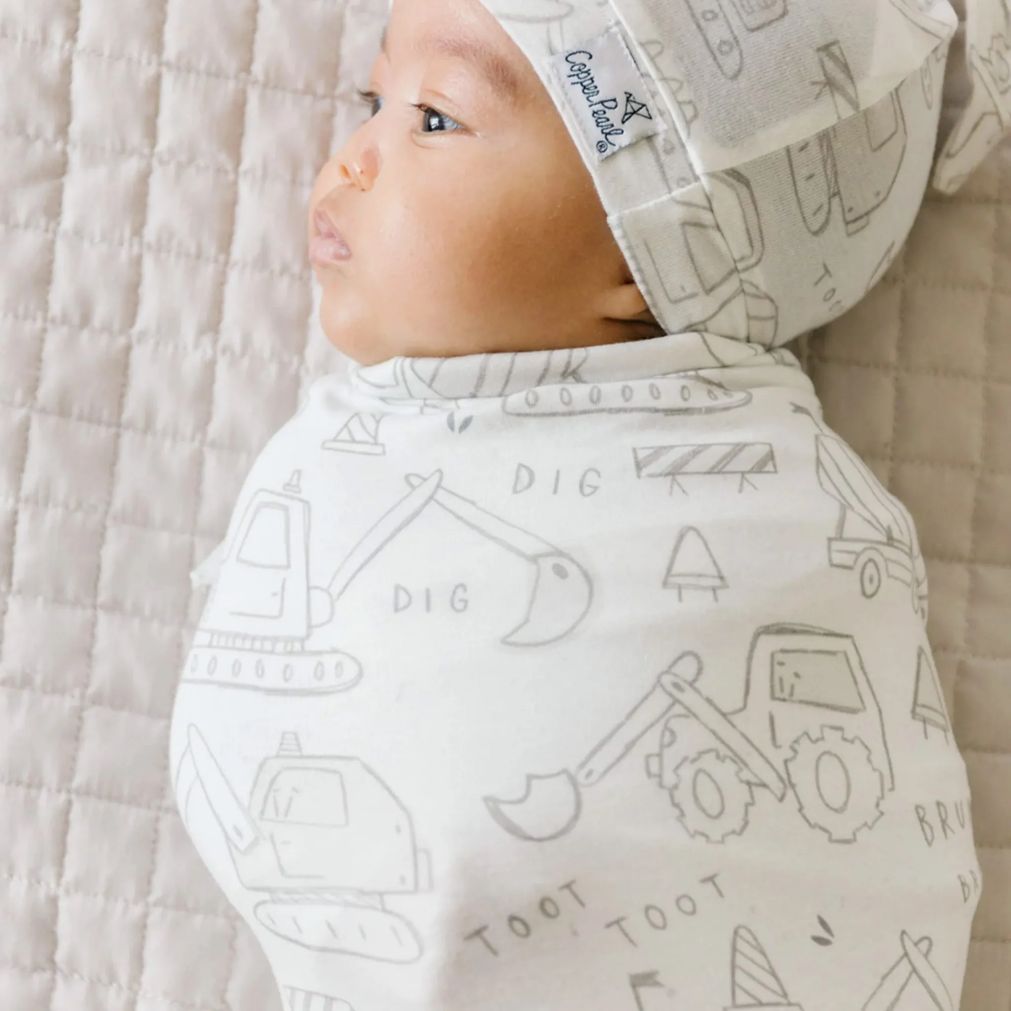 Kids Copper Pearl Blankets|Blankets>Swaddle Blanket - Gage