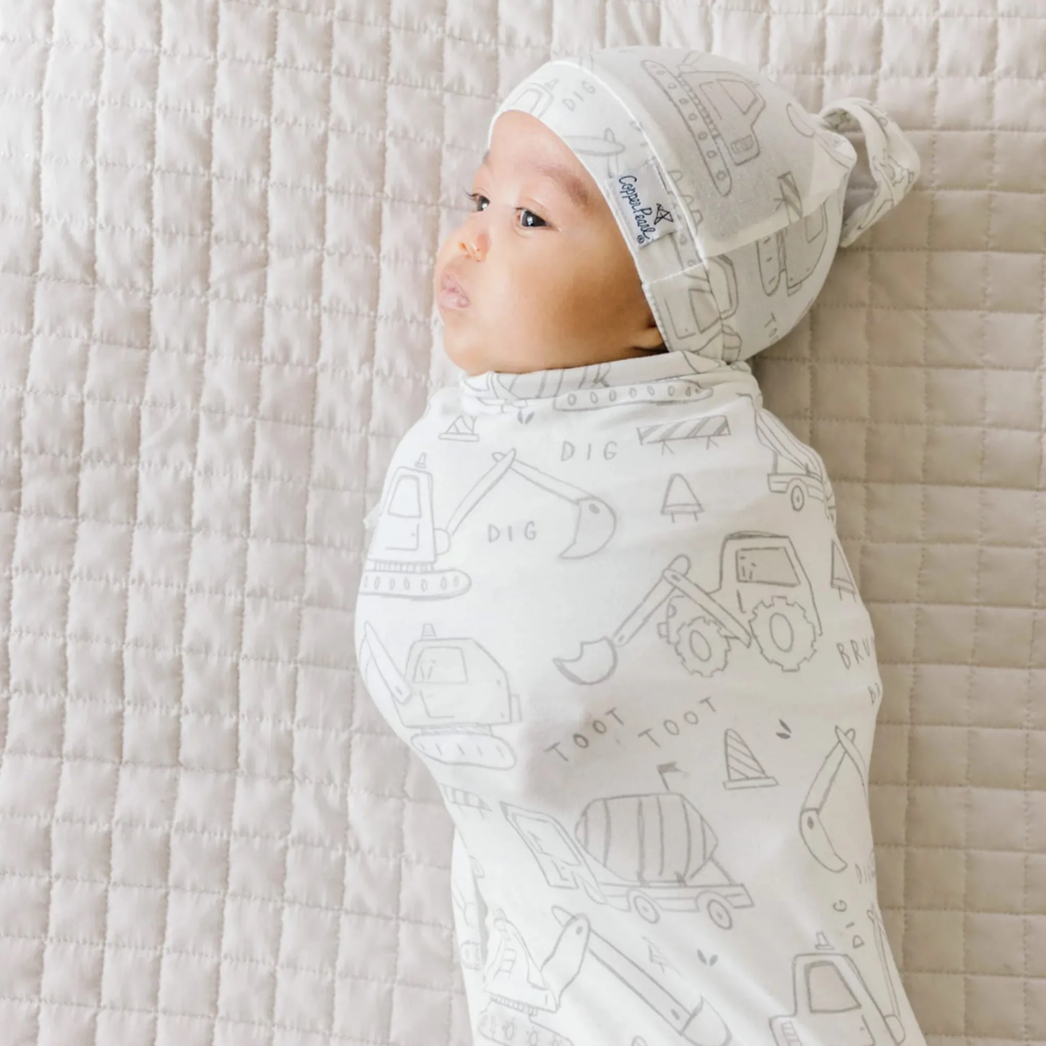Kids Copper Pearl Blankets|Blankets>Swaddle Blanket - Gage