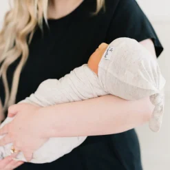 Kids Copper Pearl Blankets|Blankets>Swaddle Blanket - Oat