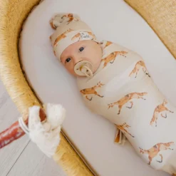 Kids Copper Pearl Swaddle Blanket - Swift