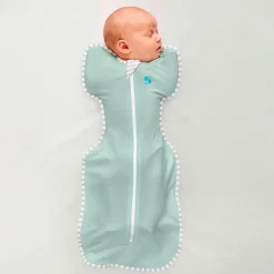Love to Dream Pajamas|Sleep Bags>Swaddle Up Lite Medium 8-19lb - Olive