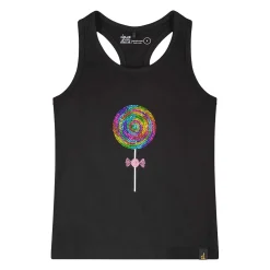 Kids Deux par Deux Sweat Candy Tank Top 7-10