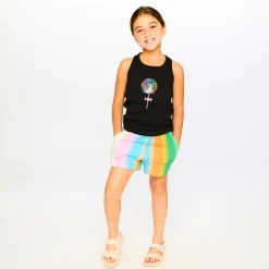 Kids Deux par Deux Sweat Candy Tank Top 7-10