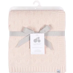 Kids Just Born Sweater Knit Blancket - Pink