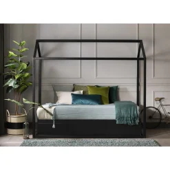 South Shore Sweedi House Bed - Black