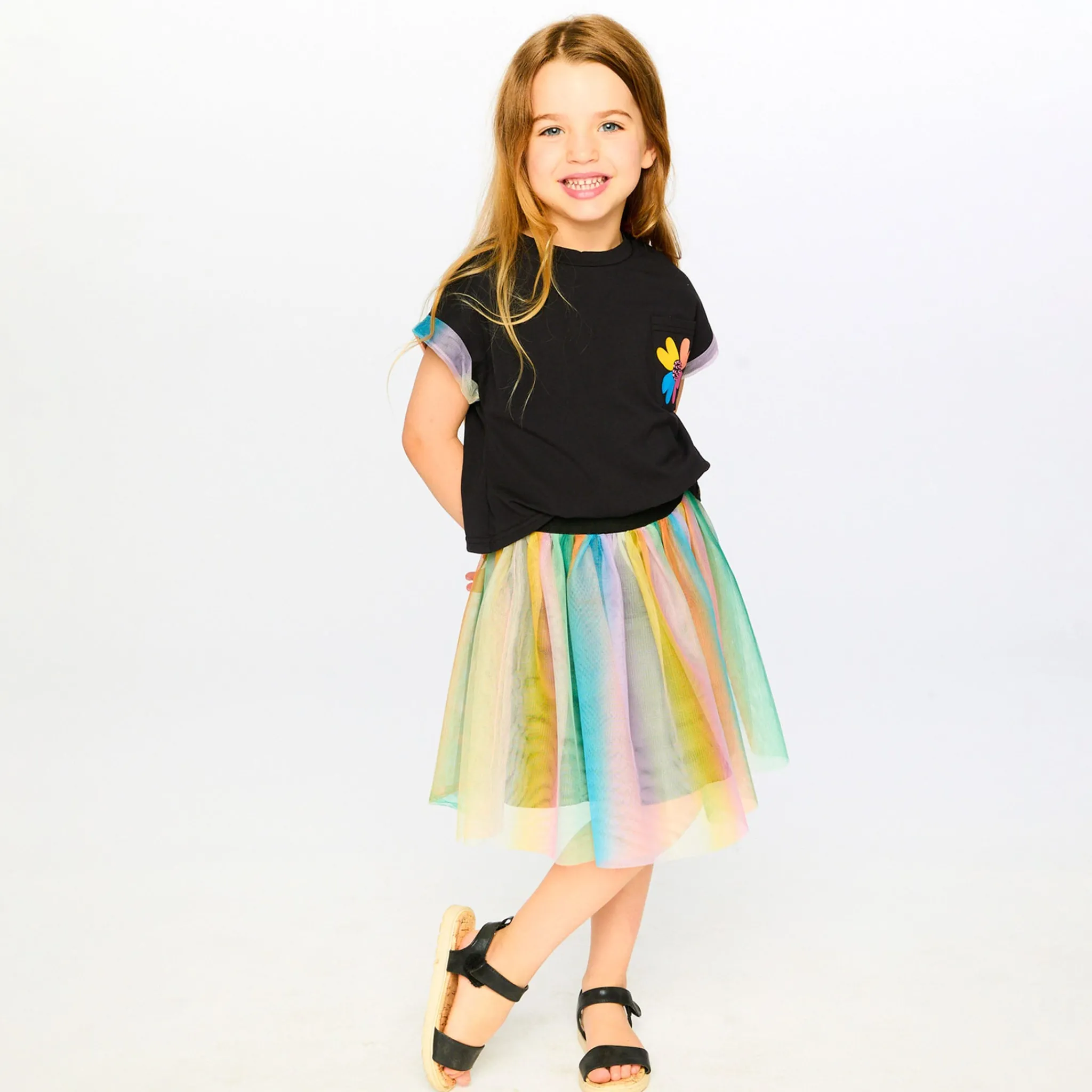 Kids Deux par Deux Dresses & Rompers>Sweet Candy Dress 3-6