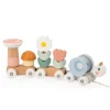 Janod Developmental Toys>Sweet Cocoon Snail Train