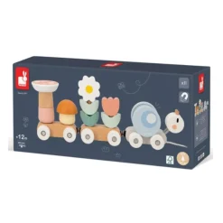 Janod Developmental Toys>Sweet Cocoon Snail Train