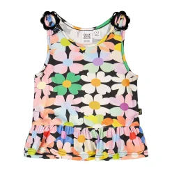 Kids Deux par Deux Tops>Sweet Flowers Tank Top 3-6