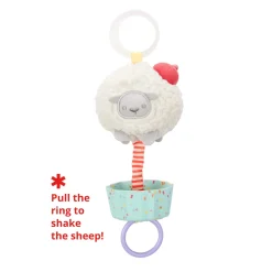 Skip Hop sweet Sheep Jitter Stroller Toy