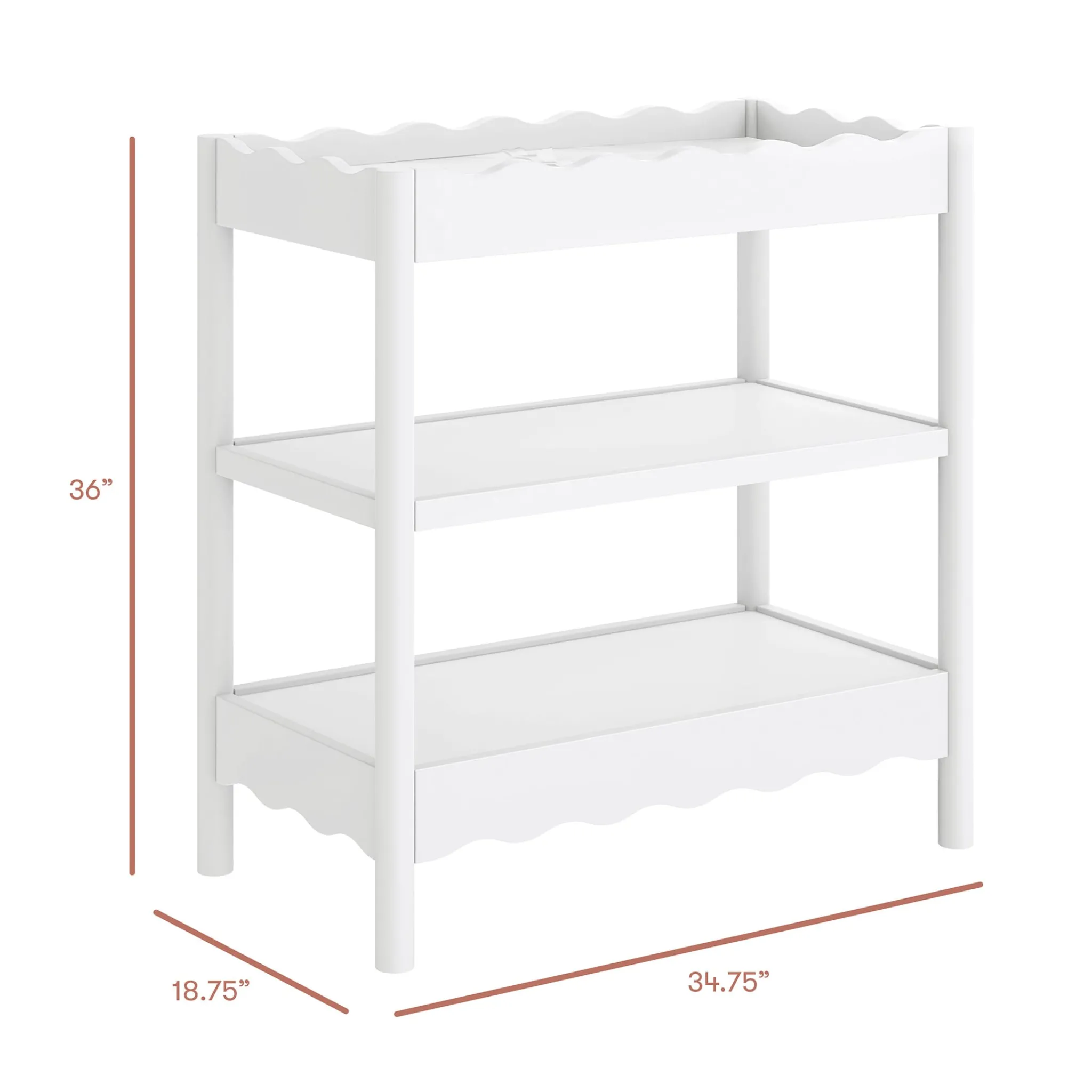 Babyletto Swell Changing Table - White
