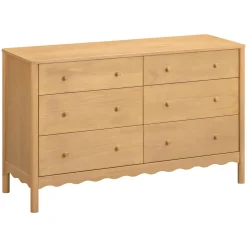 Babyletto Swell 6-Drawer Assembled Dresser - Honey