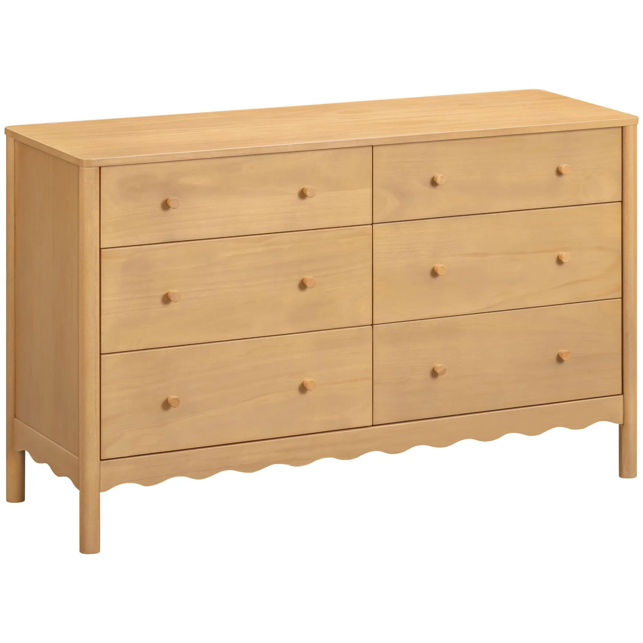Babyletto Swell 6-Drawer Assembled Dresser - Honey