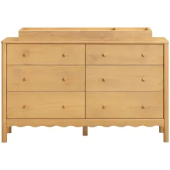 Babyletto Swell 6-Drawer Assembled Dresser - Honey