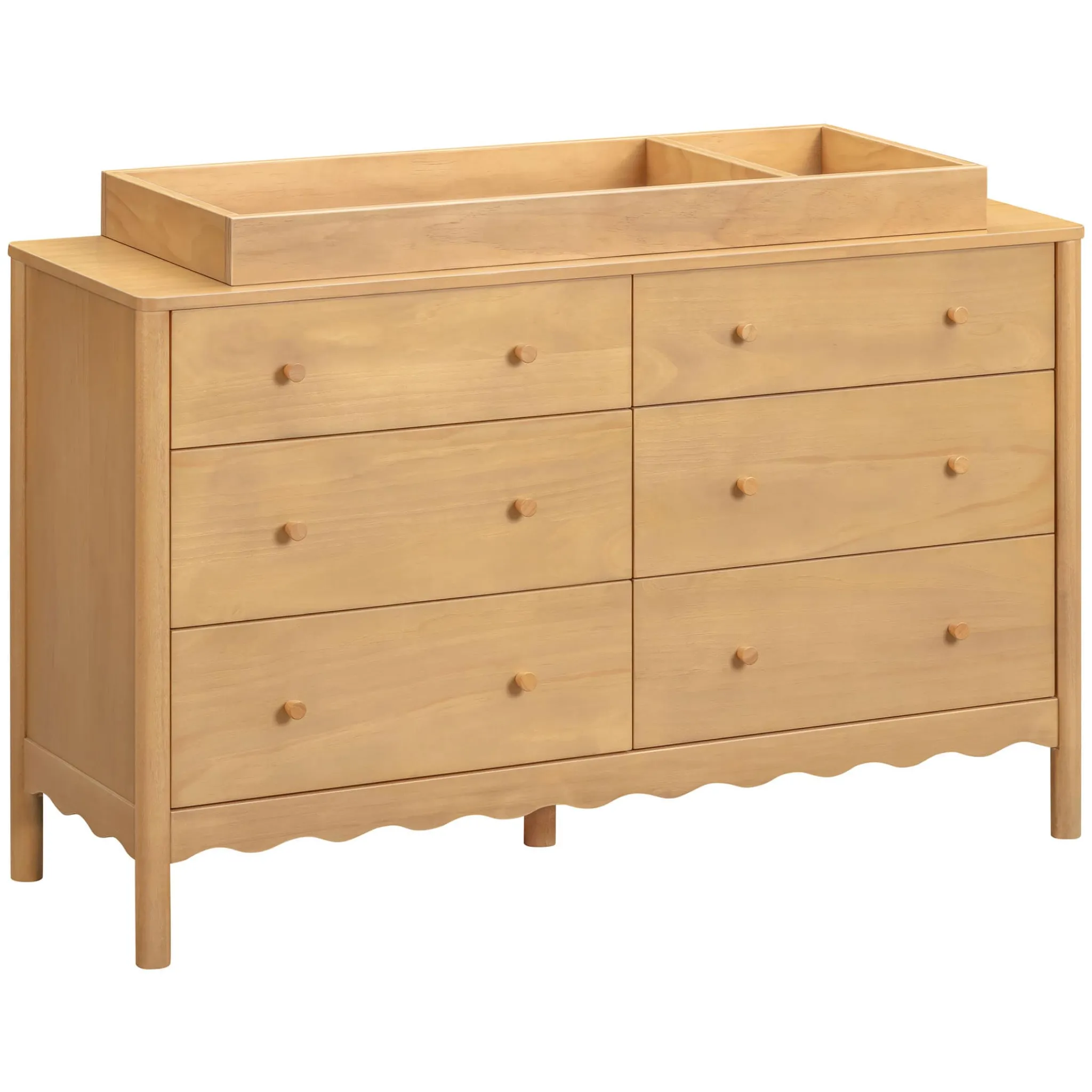 Babyletto Swell 6-Drawer Assembled Dresser - Honey