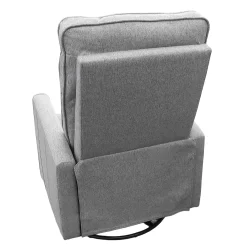 Bebe Confort Swivel Recliner Rocking Chair - Gray Tweed