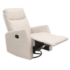 Bebe Confort Swivel Reclining Rocking Chair - Beige Tweed