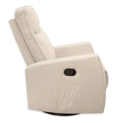 Bebe Confort Swivel Reclining Rocking Chair - Beige Tweed