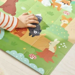 Kids Janod Tactile Puzzle Forest Animal