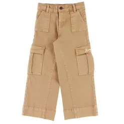 Kids Birdz Pants & Jeans>Tan Cargo Pant 2-8y