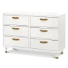 Namesake Tanner 6-Drawer Dresser - Warm White
