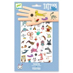 Kids Djeco Temporary Tattoos|Diy & Activities>Tattoos - Little Critters