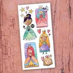 Kids Pico Tatouages Tattoos Pico - Princesse and Friends