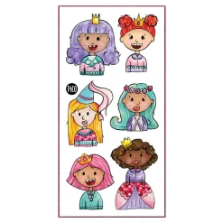 Kids Pico Tatouages Temporary Tattoos|Diy & Activities>Tattoos Pico - Princesses