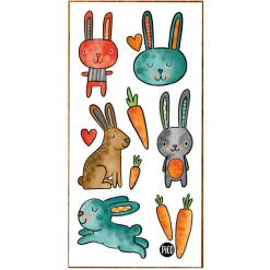 Kids Pico Tatouages Temporary Tattoos|Diy & Activities>Tattoos Pico - Rabbits