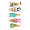 Kids Pico Tatouages Tattoos Pico- Animal Ice Cream Cones