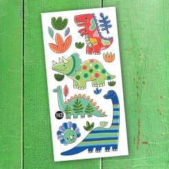 Kids Pico Tatouages Temporary Tattoos|Diy & Activities>Tattoos Pico-colorful Dinos