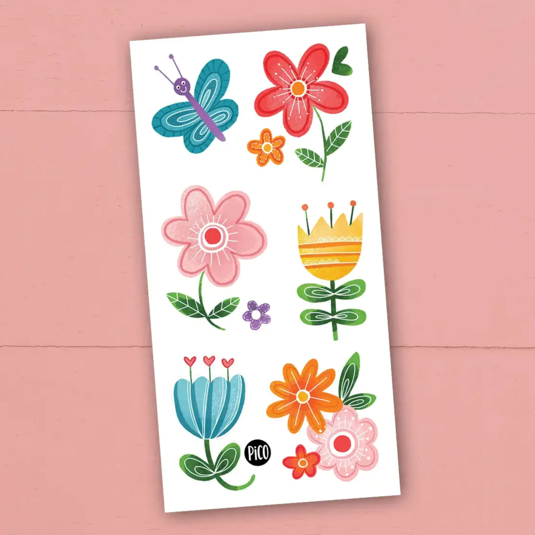 Kids Pico Tatouages Temporary Tattoos|Diy & Activities>Tattoos Pico-Flowers