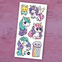 Kids Pico Tatouages Tattoos Pico-rainbow Ponies